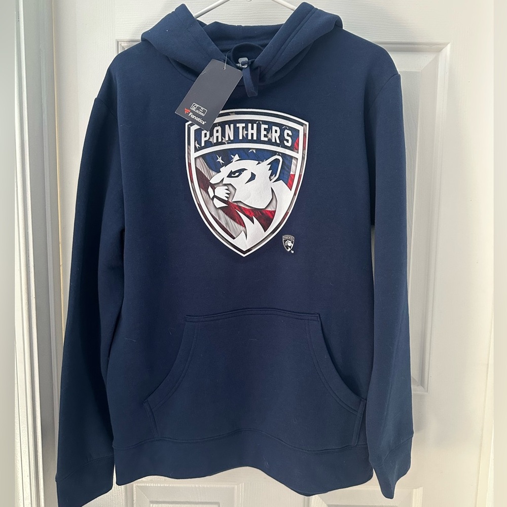 Brand New Fanatics Florida Panthers Hoodie (Size Large)